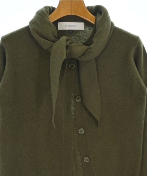 LE CIEL BLEU（ルシェルブルー）カーディガン カーキ サイズ:36(S位) レディース/2200655522027