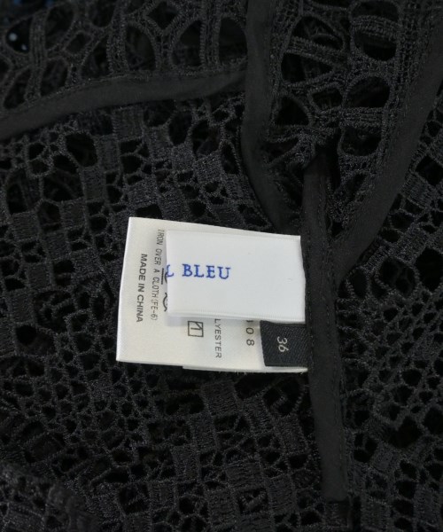 LE CIEL BLEU（ルシェルブルー）カジュアルシャツ 黒 サイズ:36(S位) レディース/2200655639053