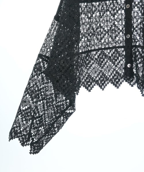 LE CIEL BLEU（ルシェルブルー）カジュアルシャツ 黒 サイズ:36(S位) レディース/2200655639053