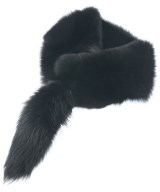 LE CIEL BLEU（ルシェルブルー）マフラー 黒 サイズ:- レディース/2200656923045