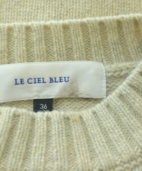 LE CIEL BLEU（ルシェルブルー）ニット・セーター ベージュ サイズ:36/36(S位) レディース/2200656050062