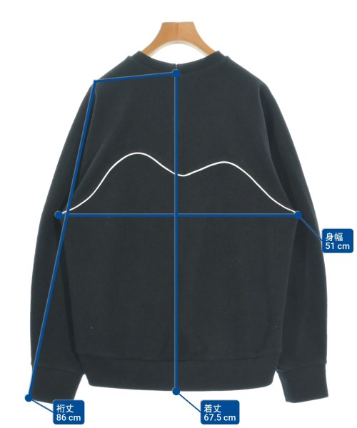 LE CIEL BLEU（ルシェルブルー）スウェット 黒 サイズ:36(S位) レディース/2200653805115