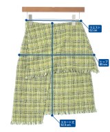 LE CIEL BLEU（ルシェルブルー）ひざ丈スカート 緑 サイズ:34(XS位) レディース/2200658163029