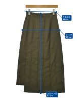 LE CIEL BLEU（ルシェルブルー）ロング・マキシ丈スカート カーキ サイズ:38(M位) レディース/2200655024125