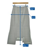 LE CIEL BLEU（ルシェルブルー）ロング・マキシ丈スカート グレー サイズ:36(S位) レディース/2200655024149