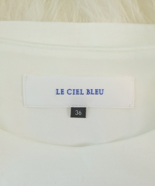 LE CIEL BLEU（ルシェルブルー）Tシャツ・カットソー 白 サイズ:36(S位) レディース/2200659002099