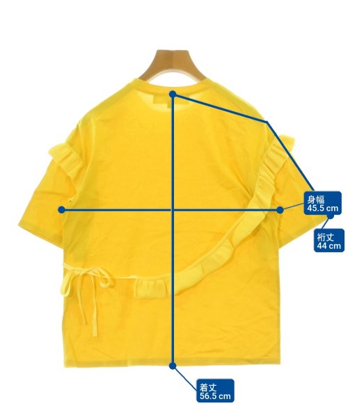 LE CIEL BLEU（ルシェルブルー）Tシャツ・カットソー 黄 サイズ:36(S位) レディース/2200712973021