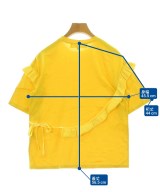 LE CIEL BLEU（ルシェルブルー）Tシャツ・カットソー 黄 サイズ:36(S位) レディース/2200712973021
