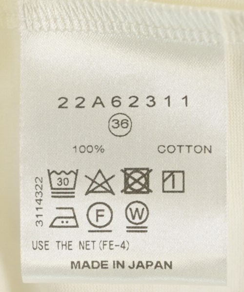 LE CIEL BLEU（ルシェルブルー）Tシャツ・カットソー 白 サイズ:36(S位) レディース/2200640876111