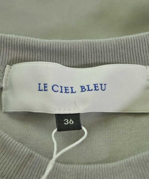 LE CIEL BLEU（ルシェルブルー）Tシャツ・カットソー グレー サイズ:36(S位) レディース/2200640876128