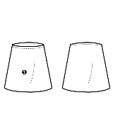 LE CIEL BLEU（ルシェルブルー）ロング・マキシ丈スカート 赤 サイズ:34(XS位) レディース/2200643785076