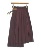 LE CIEL BLEU（ルシェルブルー）ロング・マキシ丈スカート 赤 サイズ:34(XS位) レディース/2200643785076