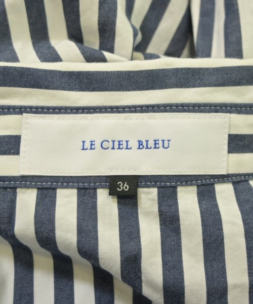 LE CIEL BLEU（ルシェルブルー）カジュアルシャツ 紺 サイズ:36(S位) レディース/2200652856088