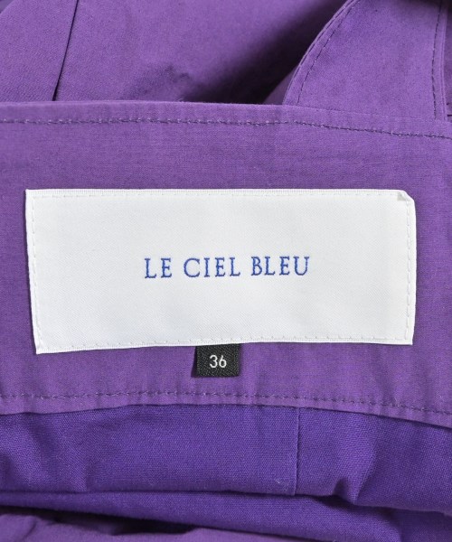 LE CIEL BLEU（ルシェルブルー）ワンピース 紫 サイズ:36(S位) レディース/2200642154231