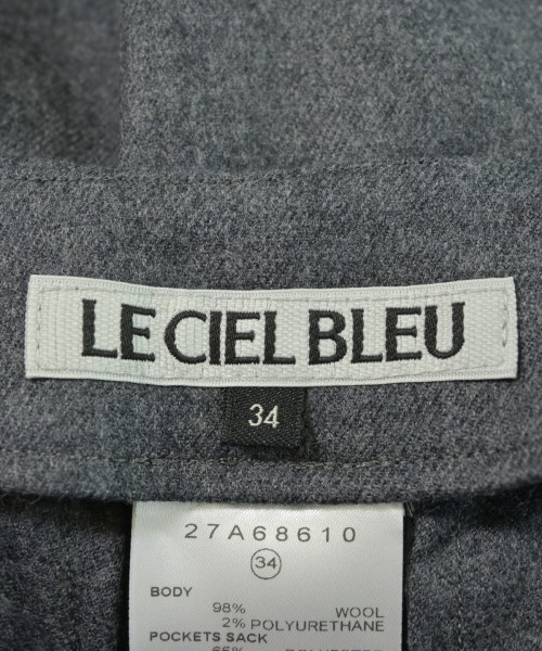 LE CIEL BLEU（ルシェルブルー）スラックス グレー サイズ:34(XS位) レディース/2200700928088
