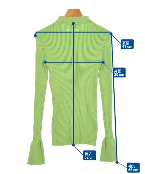 LE CIEL BLEU（ルシェルブルー）カーディガン 緑 サイズ:36(S位) レディース/2200663016051