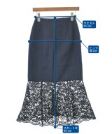 LE CIEL BLEU（ルシェルブルー）ロング・マキシ丈スカート 青 サイズ:34(XS位) レディース/2200663016068