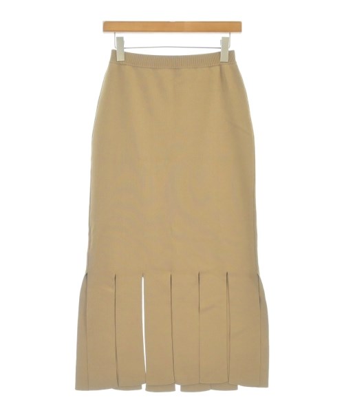 LE CIEL BLEU（ルシェルブルー）ロング・マキシ丈スカート ベージュ サイズ:36(S位) レディース/2200663333059