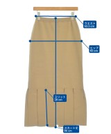 LE CIEL BLEU（ルシェルブルー）ロング・マキシ丈スカート ベージュ サイズ:36(S位) レディース/2200663333059