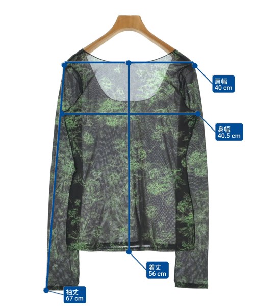 LE CIEL BLEU（ルシェルブルー）Tシャツ・カットソー 黒 サイズ:36(S位) レディース/2200661223086