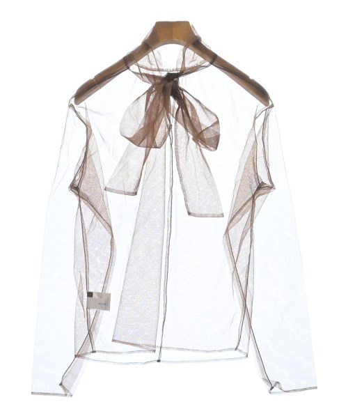 LE CIEL BLEU（ルシェルブルー）ブラウス 茶 サイズ:36(S位) レディース/2200661223109