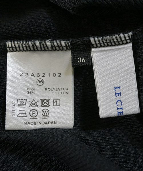 LE CIEL BLEU（ルシェルブルー）タンクトップ 黒 サイズ:36(S位) レディース/2200661223116