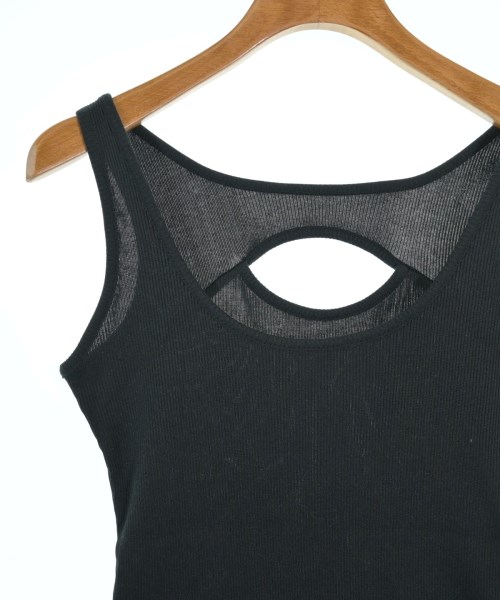 LE CIEL BLEU（ルシェルブルー）タンクトップ 黒 サイズ:36(S位) レディース/2200661223116