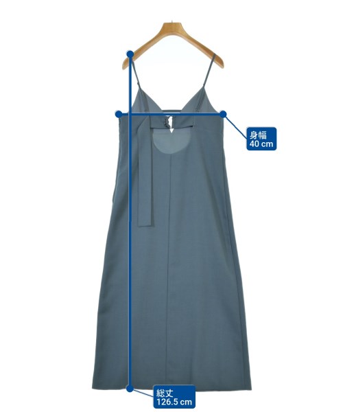 LE CIEL BLEU（ルシェルブルー）ワンピース 青 サイズ:36(S位) レディース/2200663181216