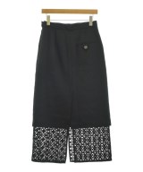 LE CIEL BLEU（ルシェルブルー）ロング・マキシ丈スカート 黒 サイズ:38(M位) レディース/2200667732070