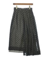 LE CIEL BLEU（ルシェルブルー）ロング・マキシ丈スカート 黒 サイズ:34(XS位) レディース/2200668200035