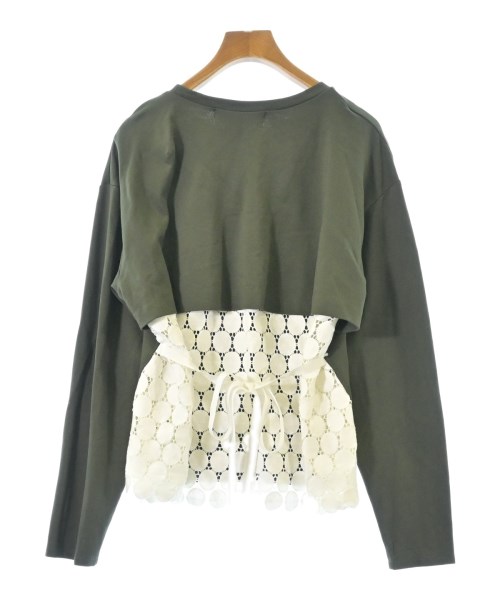 LE CIEL BLEU（ルシェルブルー）Tシャツ・カットソー カーキ サイズ:36(S位) レディース/2200669225051