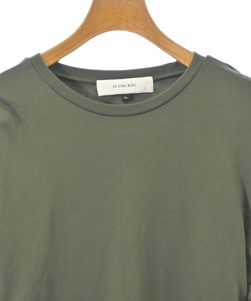 LE CIEL BLEU（ルシェルブルー）Tシャツ・カットソー カーキ サイズ:36(S位) レディース/2200669225051