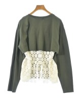 LE CIEL BLEU（ルシェルブルー）Tシャツ・カットソー カーキ サイズ:36(S位) レディース/2200669225051