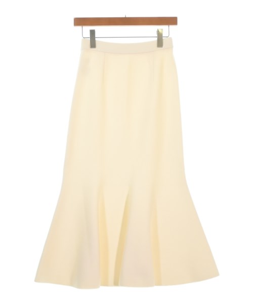 LE CIEL BLEU（ルシェルブルー）ロング・マキシ丈スカート 白 サイズ:36(S位) レディース/2200666150059