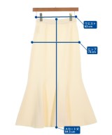 LE CIEL BLEU（ルシェルブルー）ロング・マキシ丈スカート 白 サイズ:36(S位) レディース/2200666150059