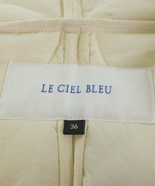 LE CIEL BLEU（ルシェルブルー）ダウンコート 白 サイズ:36(S位) レディース/2200729149013