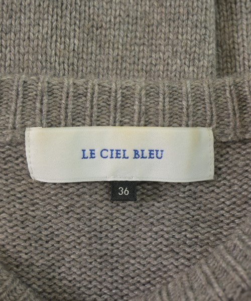 LE CIEL BLEU（ルシェルブルー）ニット・セーター グレー サイズ:36(S位) レディース/2200731646029