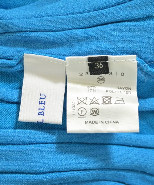 LE CIEL BLEU（ルシェルブルー）ニット・セーター 青 サイズ:36(S位) レディース/2200725644093