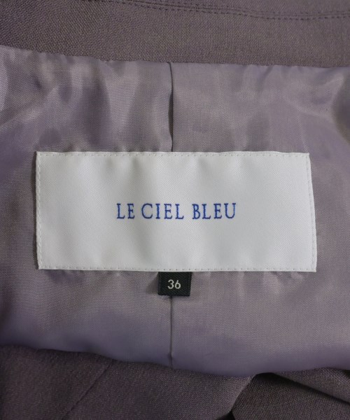 LE CIEL BLEU（ルシェルブルー）ジャケット 紫 サイズ:36(S位) レディース/2200718677060