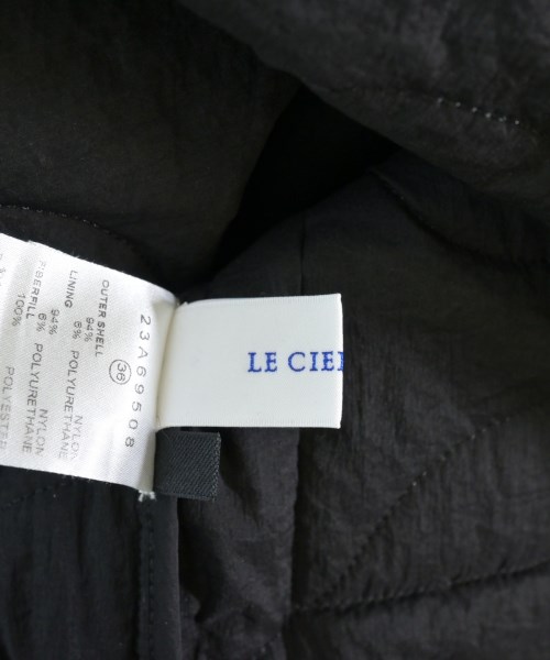 LE CIEL BLEU（ルシェルブルー）コート 黒 サイズ:36(S位) レディース/2200720003277