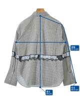 LE CIEL BLEU（ルシェルブルー）カジュアルシャツ 黒 サイズ:36(S位) レディース/2200681249196