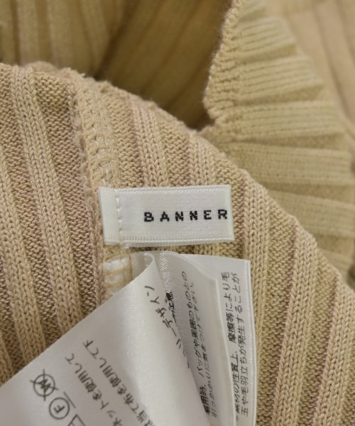 BANNER BARRETT（バナー　バレット）ニット・セーター ベージュ サイズ:38(M位) レディース/2200693544043