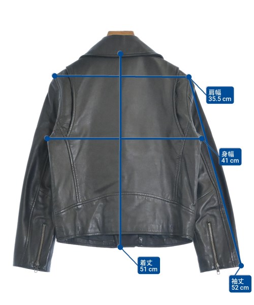 BANNER BARRETT（バナー　バレット）ライダース 黒 サイズ:36(S位) レディース/2200651093019