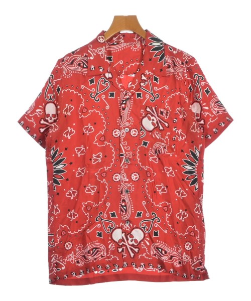 MASTER MIND JAPAN(マスターマインドジャパン)カジュアルシャツ 赤 サイズ:S/2200658031113