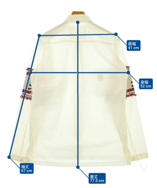 MASTER MIND JAPAN（マスターマインドジャパン）カジュアルシャツ 白 サイズ:S メンズ/2200658142055