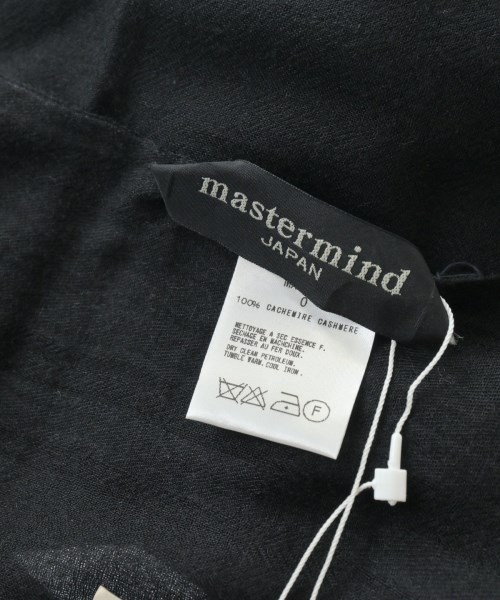 MASTER MIND JAPAN（マスターマインドジャパン）ストール 黒 サイズ:- メンズ/2200653812663