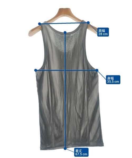 SHELLAC（シェラック）タンクトップ グレー サイズ:F メンズ/2200525046417