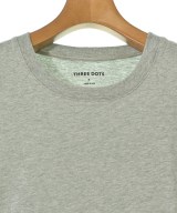 three dots（スリードッツ）Tシャツ・カットソー グレー サイズ:S メンズ/2200632522439