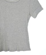 three dots（スリードッツ）Tシャツ・カットソー グレー サイズ:S レディース/2200636585027