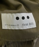 three dots（スリードッツ）ショートパンツ カーキ サイズ:XS レディース/2200634766022